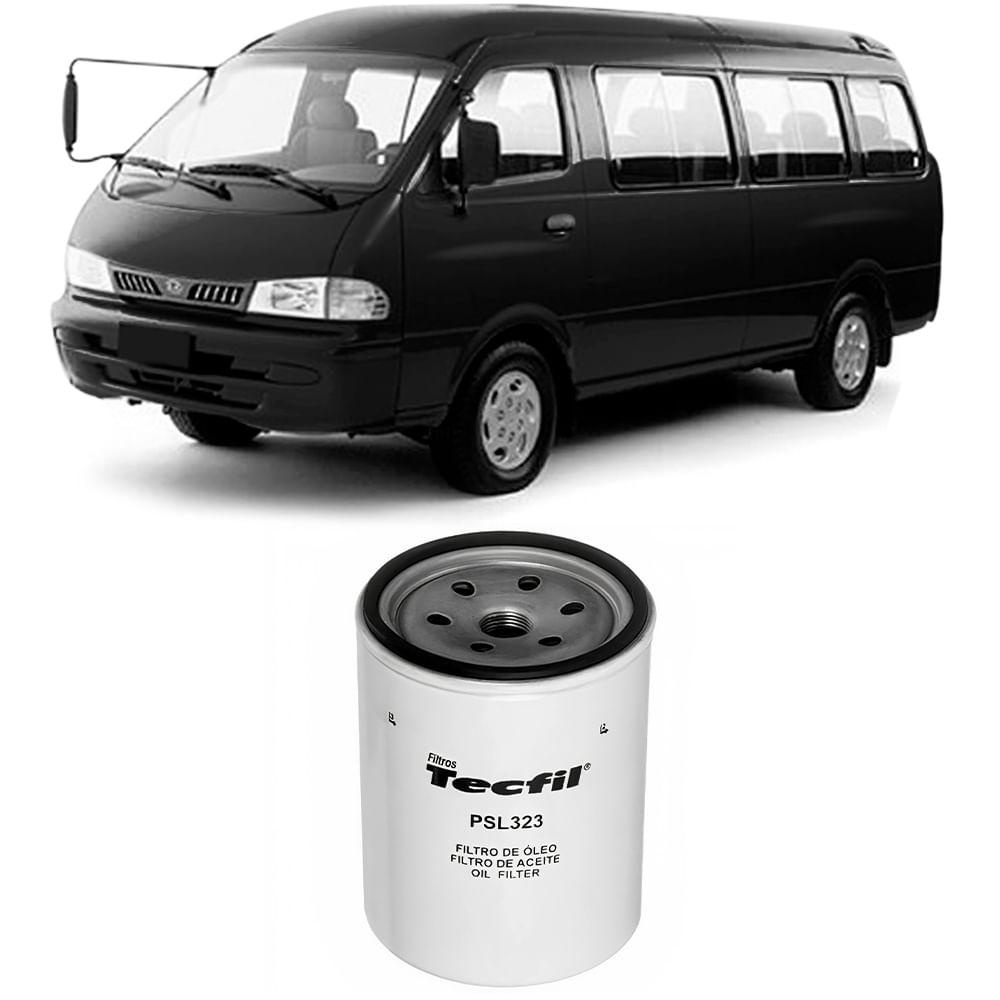 Filtro Óleo Kia Besta 2.7 3.0 98 A 2005 Tecfil Psl323 - Spare Parts and Accessories for Vehicles