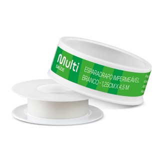 Esparadrapo Branco Hipoalergênico 1,25cm x 4,5m Multi Saúde - HC670
