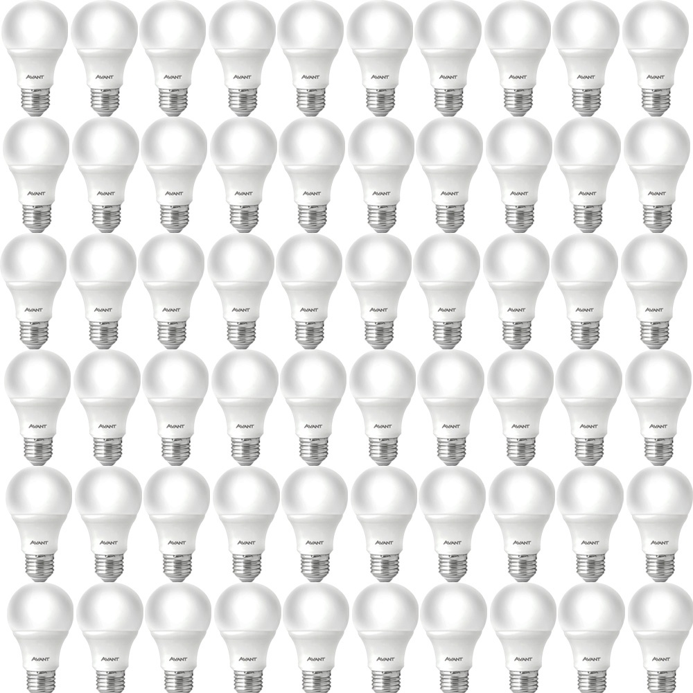 60 Lâmpada Pera Led 15w Atacado Bivolt Casa Comércio Avant