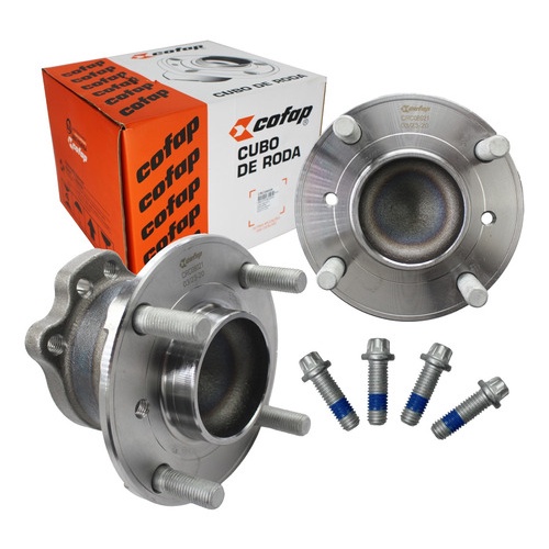 Par De Cubo De Roda Traseiro Com Abs Ecosport 1.6 16v Cofap em Oferta na Shopee