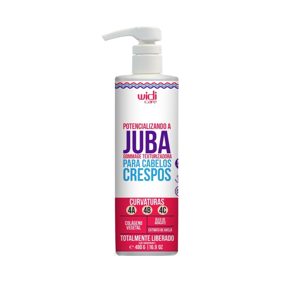 Finalizador Gommage Widi Care Juba Potencializando A juba 480g em Oferta na Shopee
