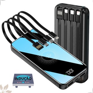 Carregador Portátil Power Bank Com Indução 10.000 A Peining