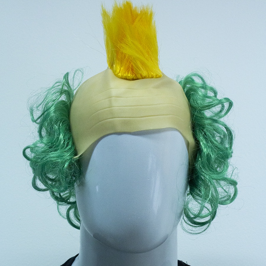 Peruca Brasil - Punk - 1 unidade - Rizzo em Oferta na Shopee