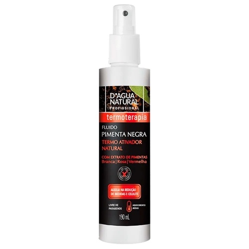 FLUIDO TERMO ATIVO PIMENTA NEGRA D'AGUA 190ML