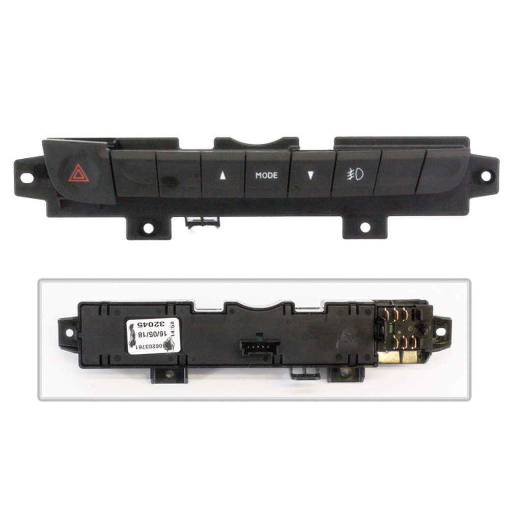 Conjunto Interruptor Painel Idea Palio Weekend Siena Strada Farol de Milha 11 vias - Kostal 10091341
