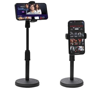 Suporte Tripé Para Mesa Celular Mini Pedestal Ajustável 360°