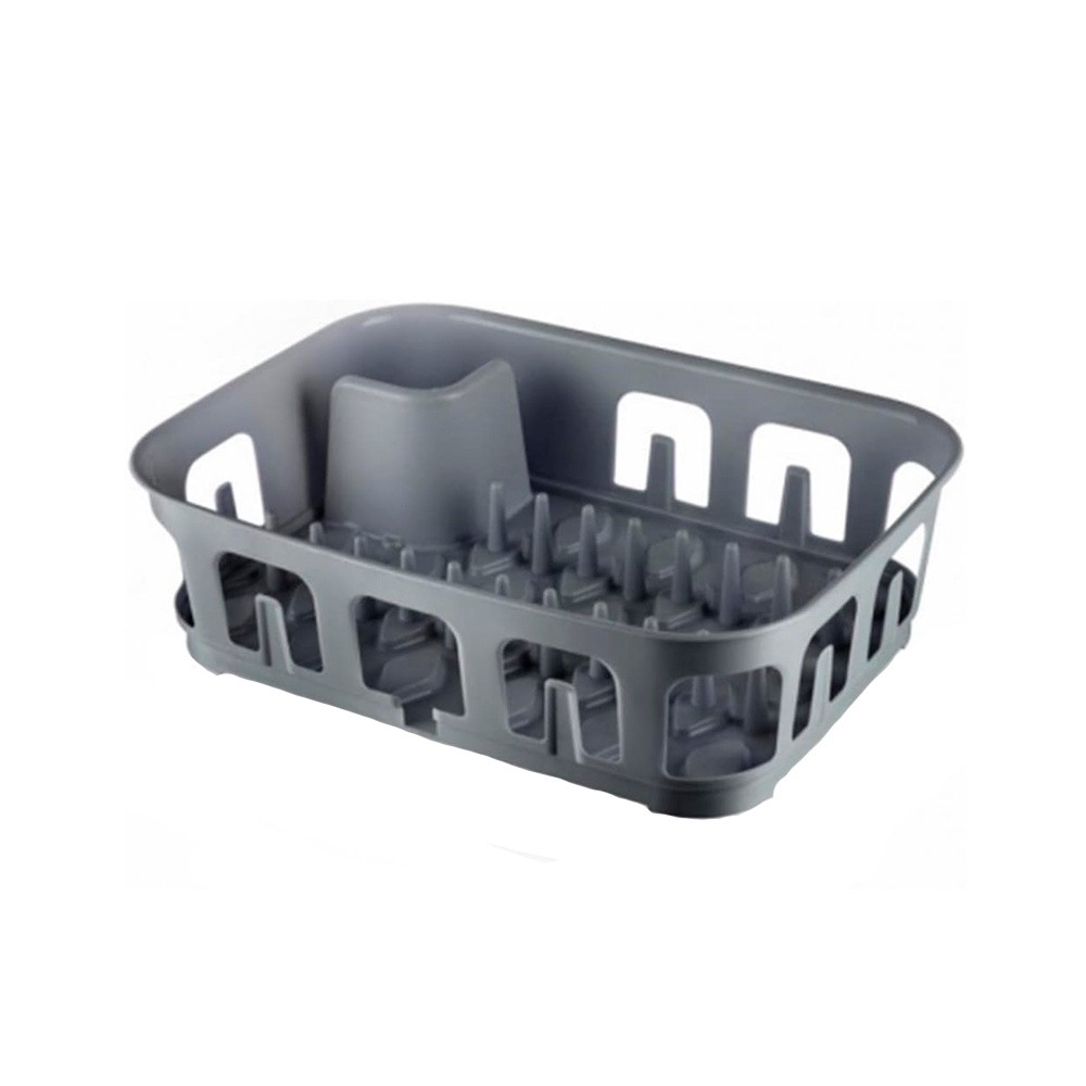 Escorredor de Louças Plástico Cinza 38cm Plasvale