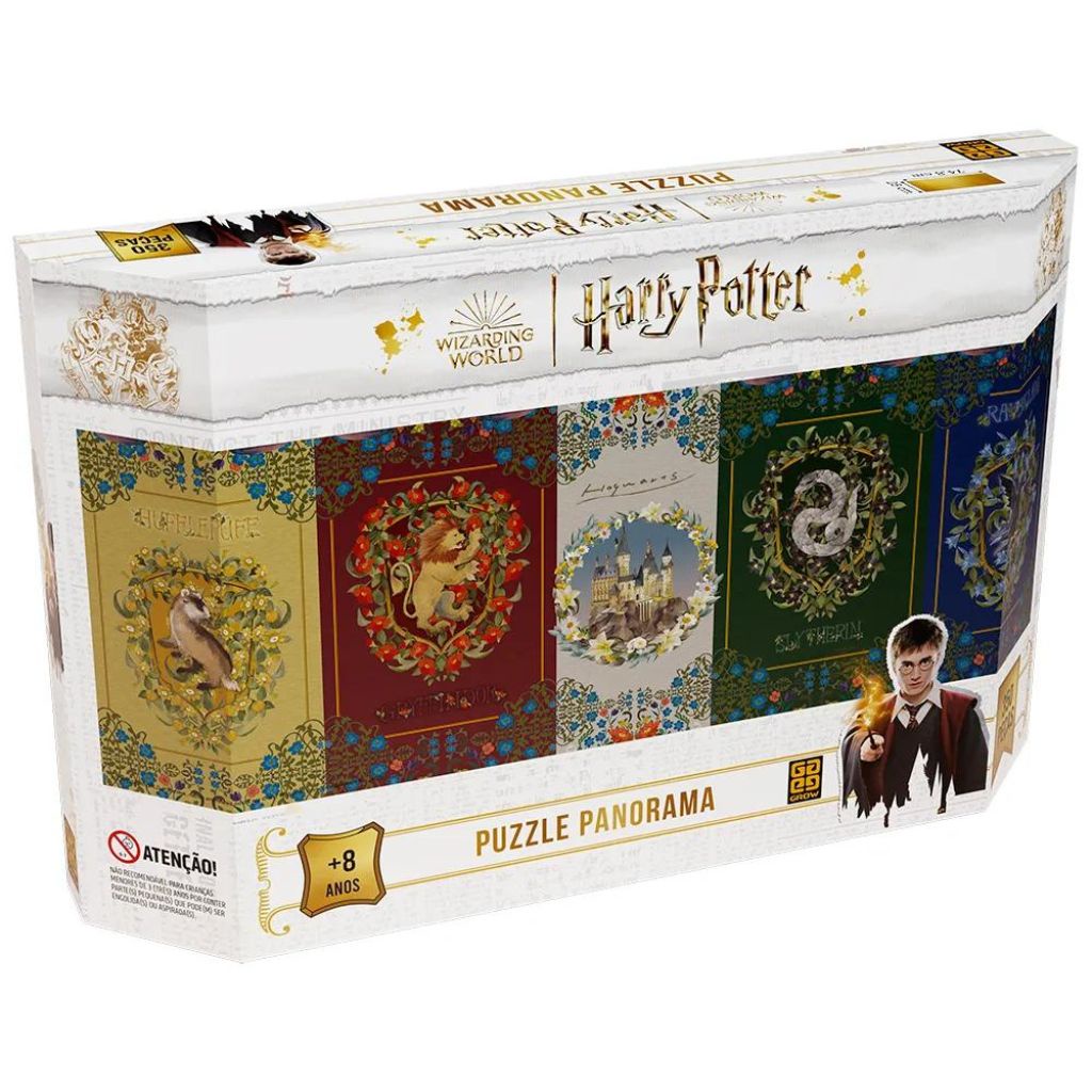 Puzzle Quebra Cabeça 350 Peças Harry Potter Panorama - Grow