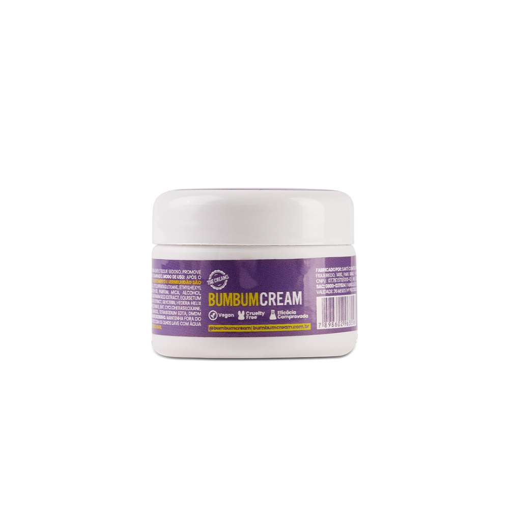 Mini Bumbum Cream Travel Size 50g Indicado para Tratamento Estrias, Celulite e Pelos Encravados em Oferta na Shopee