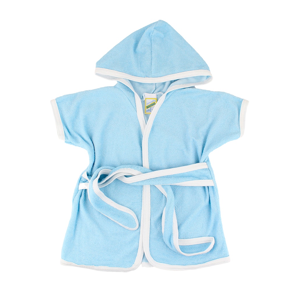 Roupão Com Capuz Bebê Unissex Baratinha Tecido Atoalhado - (P/M/G/1/2/3)