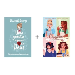 Kit com 2 Livros : Uma Garota Segundo o Coração de Deus da CPAD + Corajosas