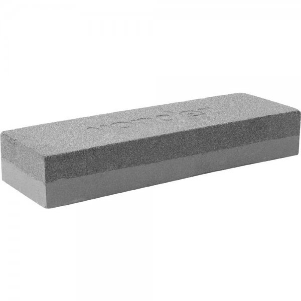 Pedra de Amolar 152mm Dupla Face para Afiar Faca, Tesoura e Formão