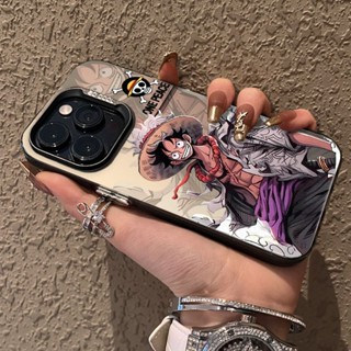 Estilo Ins Colorido Silver Para Apple Iphone15proamx Caixa Telefônica 14 Frosted 13xsmax Novo 12 Luffy Bonito