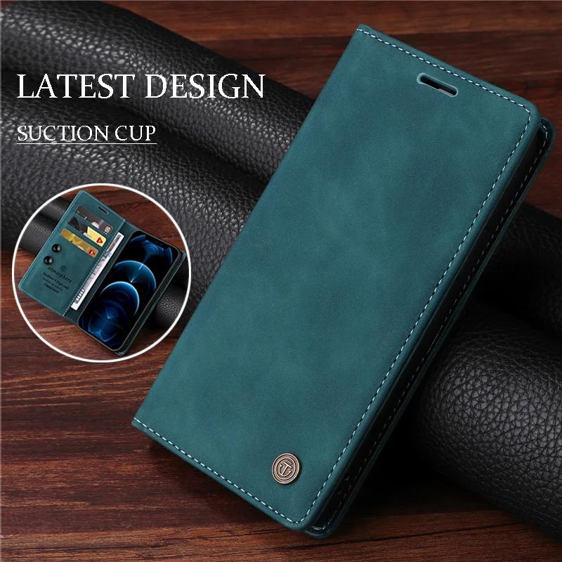 Estojo De Couro Para Samsung Galaxy A15 A14 A24 A34 A54 A13 A23 A33 A53 A73 Telefone Com Carteira Flip