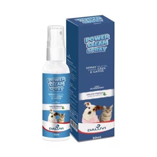 Power Clean Spray Bucal Para Cães Contra Tártaros Mau Hálito em Oferta na Shopee