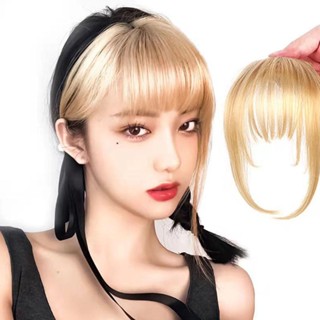 Clip 3D Em Franja Feminina Cúpula De Ar De Cabelo Extensão R2X9 Diário
