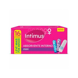 Absorvente Intimus Interno Mini c/16un
