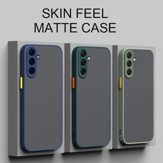 Para Samsung Galaxy A14 A15 A24 A25 A34 A54 A35 A55 5G 4G Capa Traseira Em Silicone Fosco À Prova De Choque