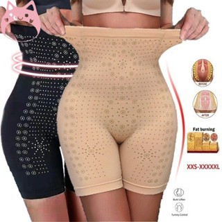 Mais Tamanho Mulher Corpo Shaper Cintura Alta Controle Abdômen Postparture Seamless Calcinhas HGF F9JL
