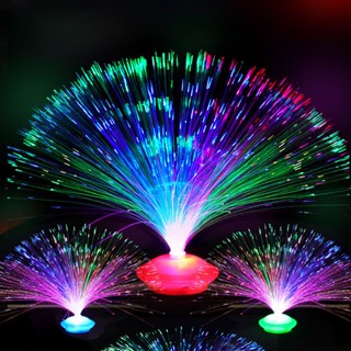 1 Unid . Luz Colorida De Fibra Óptica/Brinquedo Piscando LED/Decorativa De