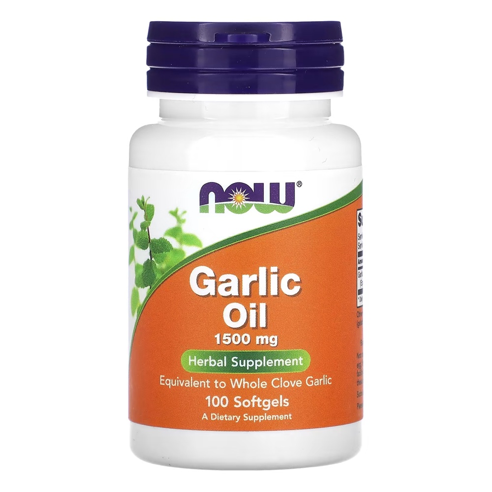 Óleo de Alho 1500mg Now Foods 100 Softgels Importado em Oferta na Shopee