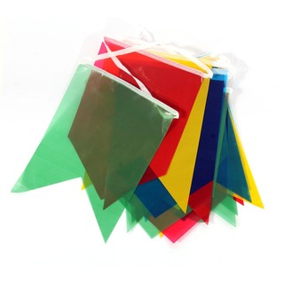 Varal De Bandeirinhas Coloridas 10M Para Decoração De Festa Junina em Oferta na Shopee