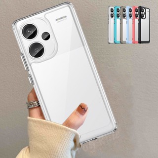 Para Redmi Note 13 Pro Plus Capa Capas Transparentes Coloridas Xiaomi