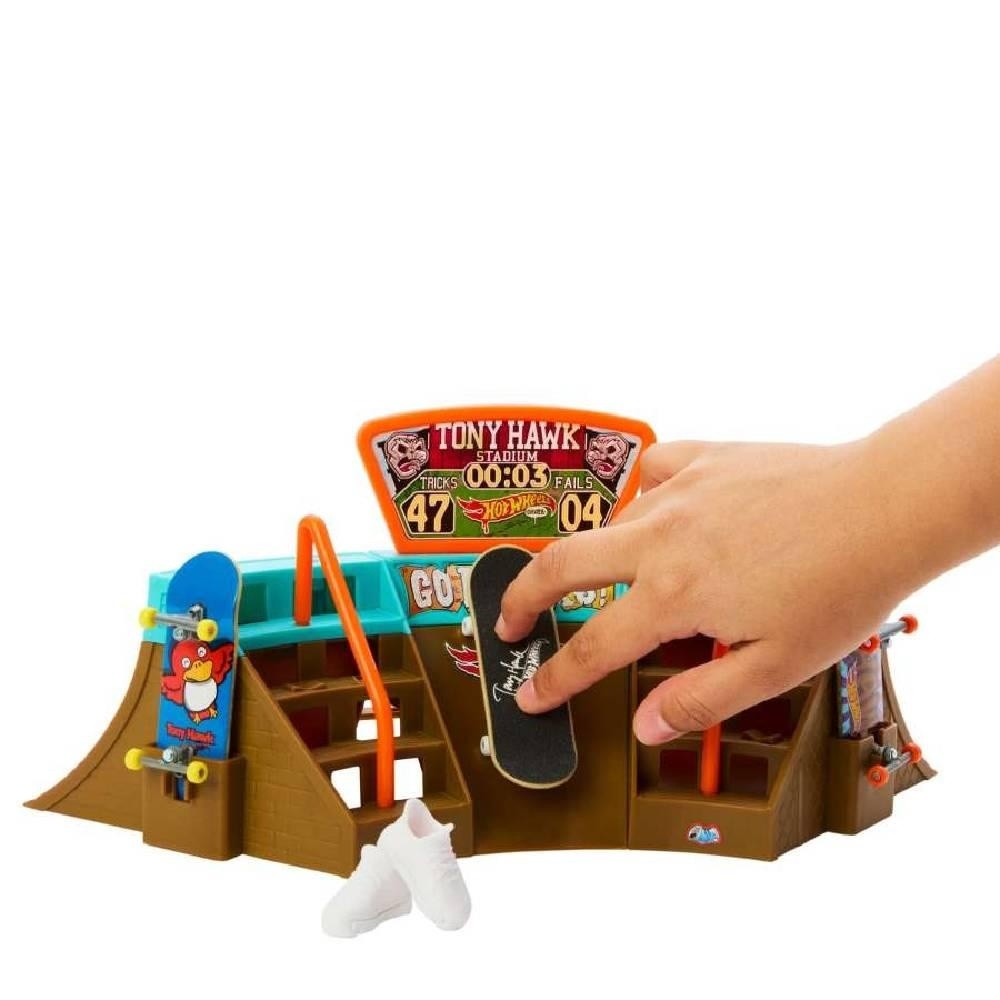 Hot Wheels Pista de Skate Tony Hawk Skatepark - Mattel - Hobbies & Collections
