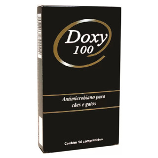 Doxy 100 Cepav - 14 Comprimidos em Oferta na Shopee