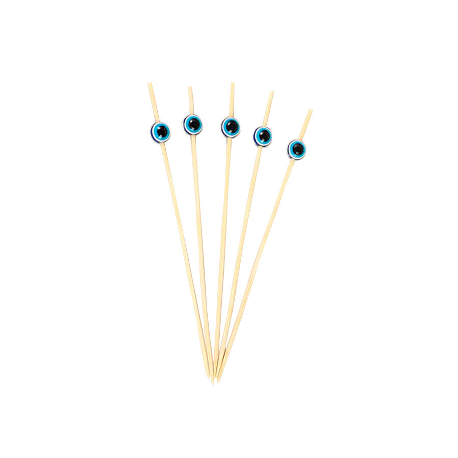 Palito em Bambu para Petiscos - Olho Grego - 20 unidades - Rizzo - Home & Living