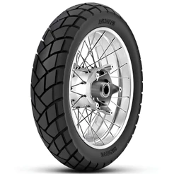Pneu Rinaldi 120/80-18 R34 Traseiro XRE300 XTZ Lander 250 Tenere Sahara 300 Tornado Uso Com Câmara