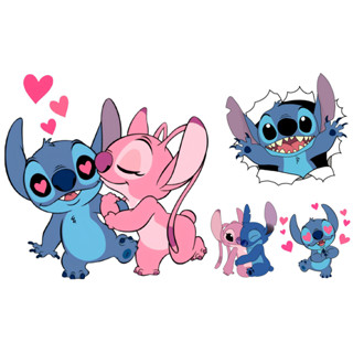 Adesivo Parede Lilo Stitch Angel Grande Decoração Quarto Menina Girl Disney em Oferta na Shopee
