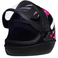 Capacete Moto San Marino Femme Preto 58