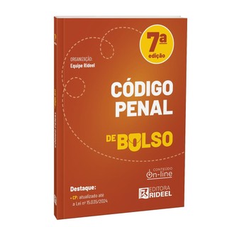 Código Penal - CP de bolso - 2025 Rideel em Oferta na Shopee