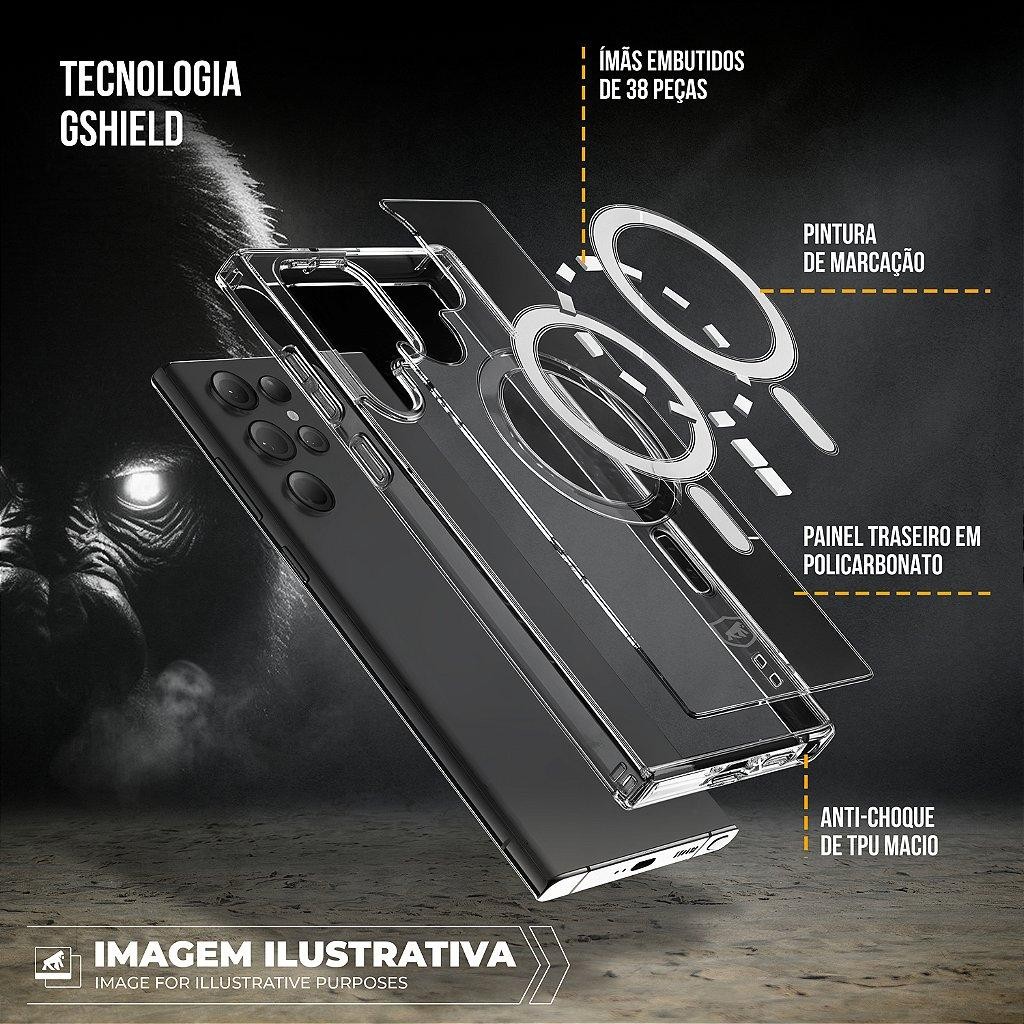 Detalhes do Capa Case Capinha MagSafe Transparente para Samsung Galaxy Z Flip 6 - Carregamento Sem Fio - Gshield