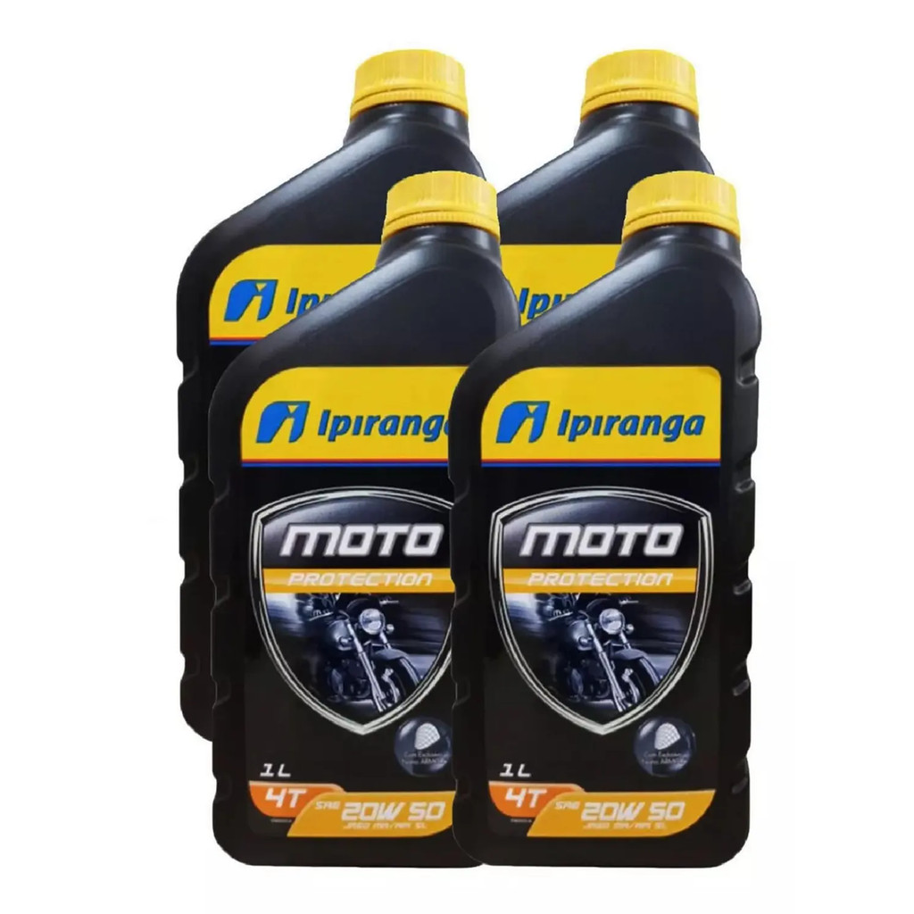 KIT 4 OLEO IPIRANGA 4T 20W50 SL MINERAL - Spare Parts and Accessories for Vehicles