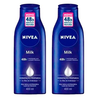 Kit Creme Hidratante Corporal Nívea Body Extra Seca 400ml - 2 Unidades