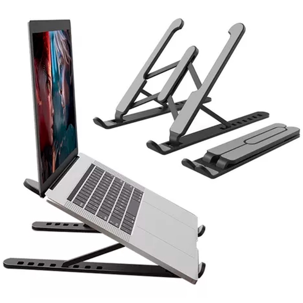 Suporte Base Para Notebook Tablet Dobravel Ergonômico - Computers & Accessories