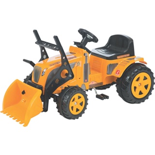 Trator de Pedal Infantil Biemme Fazendeiro com Pá Amarelo em Oferta na Shopee