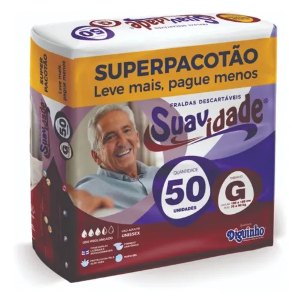 Fralda Suavidade Pacote Super em Oferta na Shopee