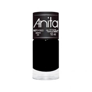 Esmalte Anita Cremoso Preto Fosco