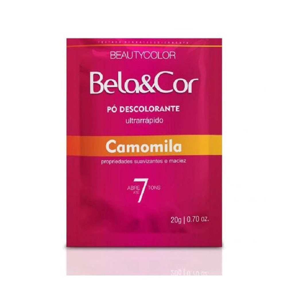 Pó Descolorante Beauty Color Camomila 20g - Beauty