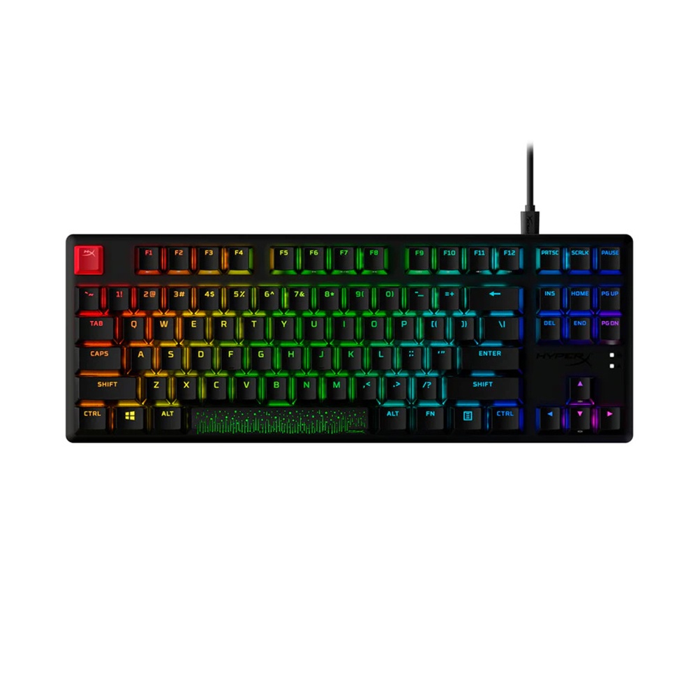 HyperX Alloy Origins Core PBT HX Azul Teclado gamer mecânico