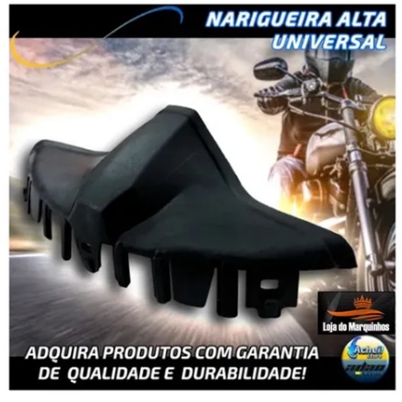 1 Narigueira Protetor de Nariz Universal - Helt - San Marino - Moto X - Nasa - Pro Tork - LS2 - Shark - Vaz - JHC - Norisk - Bieffe - Zeus - Yohe - Texx - Motosky - EBF - Fly - Peels - Honda - Mix Fokker - Taurus