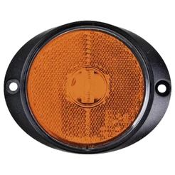 Lanterna Frontal Led Amarela Para Carreta 12V / 24V IVA L3014AM