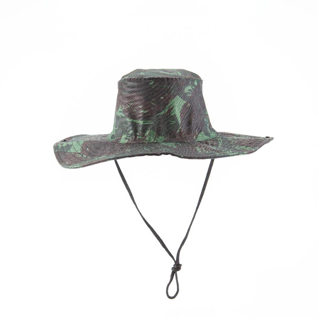 Kit C/ 12 Chapéu Pescador Camuflado Trilha Camping Esporte Caça