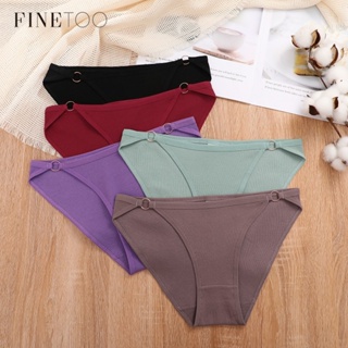 Finetooo Calcinha Feminina De Algodão Lingerie Íntima em Oferta na Shopee