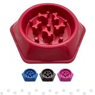 Comedouro Lento para Cães Labirinto Interativo 600ML
