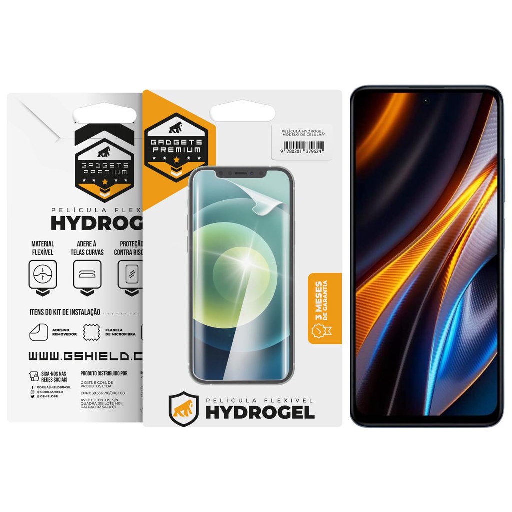 Película para Xiaomi Poco X4 GT - Hydrogel HD - Gshield em Oferta na Shopee