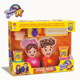 Diver Hair Style cabelo de massinha Maria Clara e JP